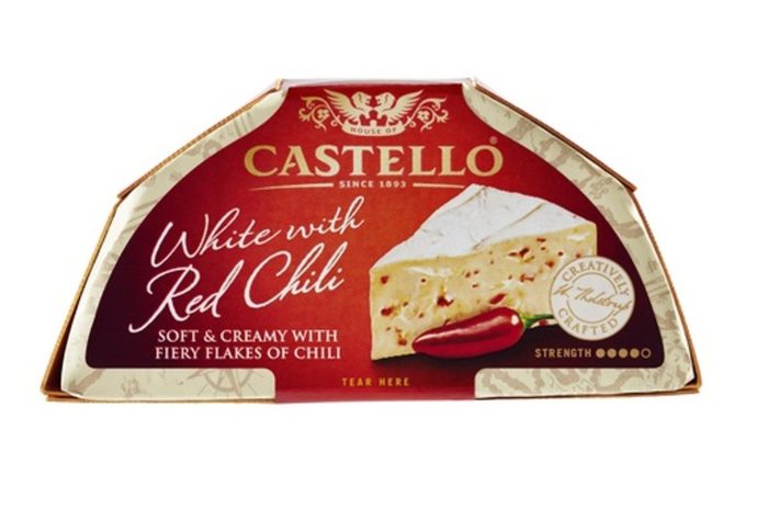 Castello Creamy ostur Red Chili 6x150g
