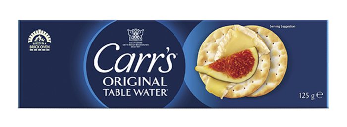 CARRS Table Water Kex lítið  12x125g