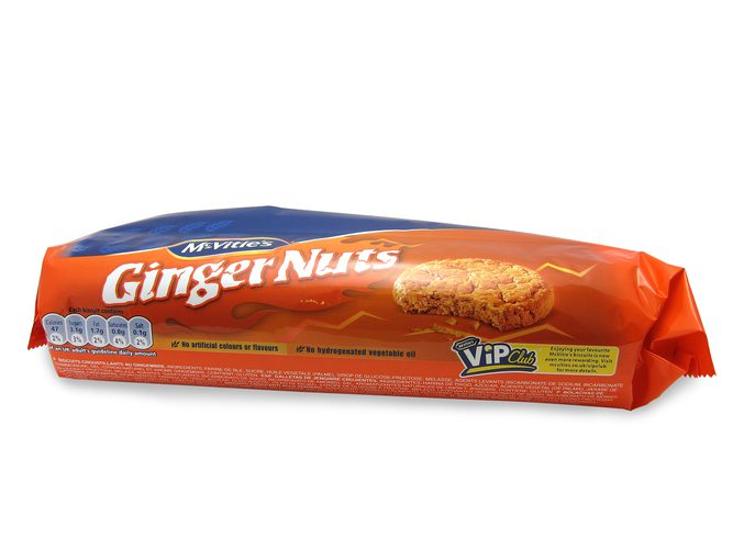 McVITIES Ginger Nuts 12 x 250g