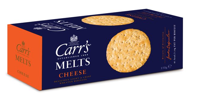 CARRS Cheese Melts 12x150g
