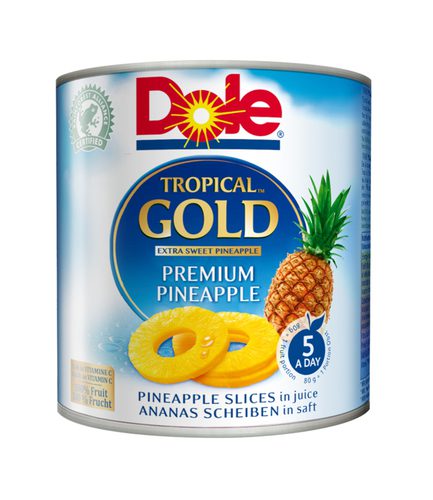 DOLE Ananas Gold sneiðar 6x432g