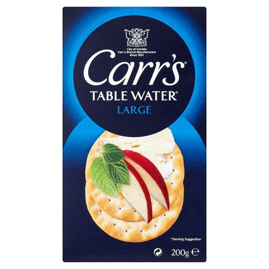 CARRS Table Water Kex stórt 12x200g