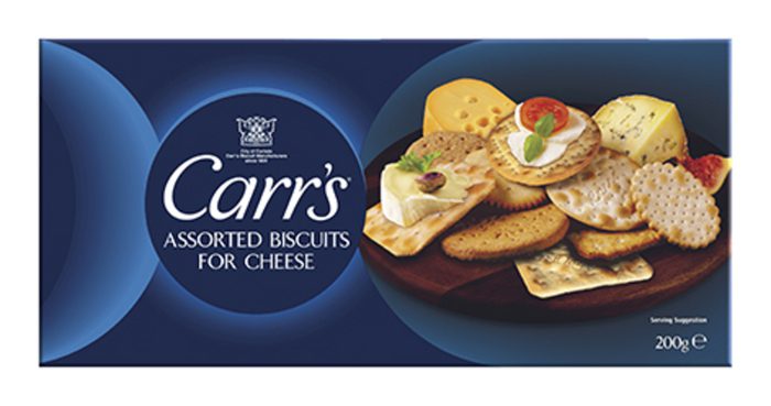 CARRS Biscuits for Cheese 6x200g