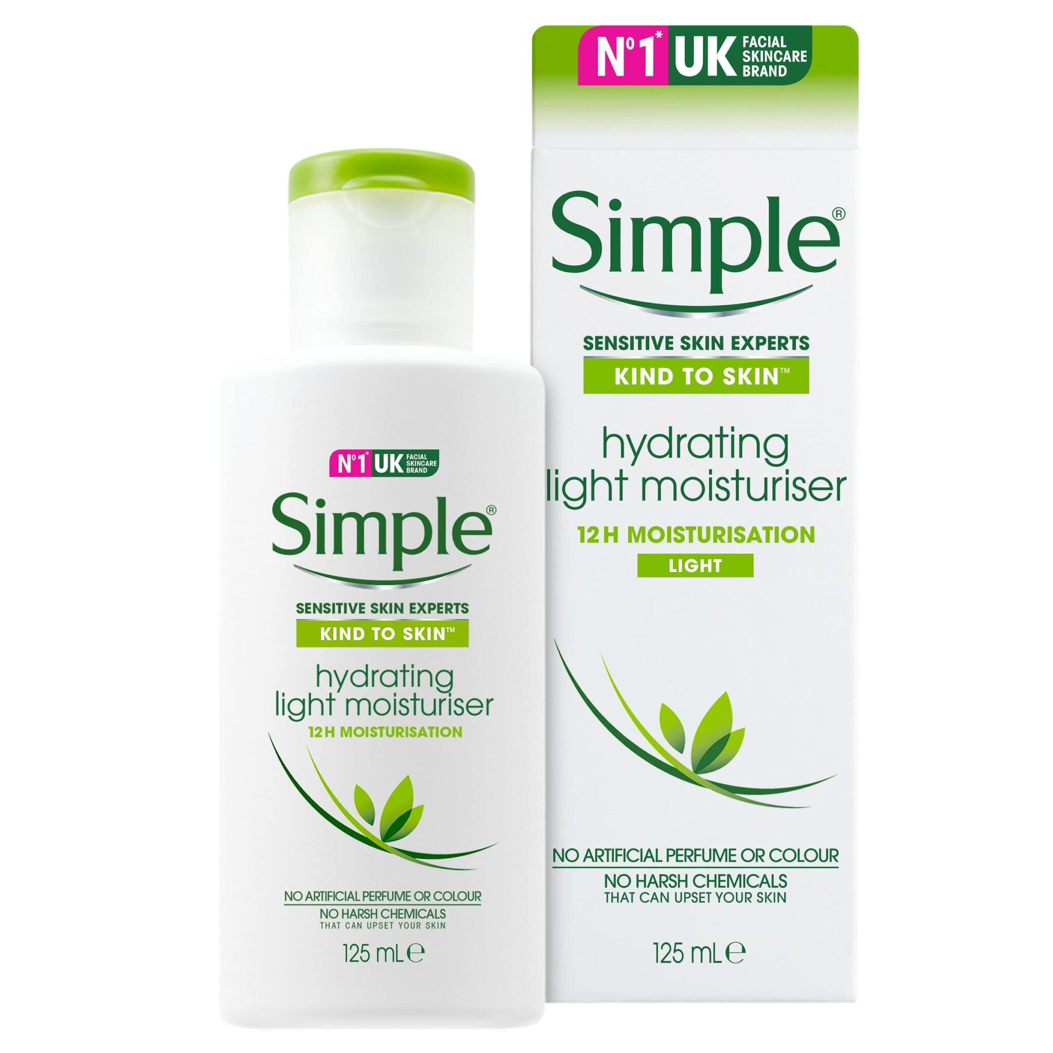 Simple Hydrating Ligh moisturiser 6x125ML