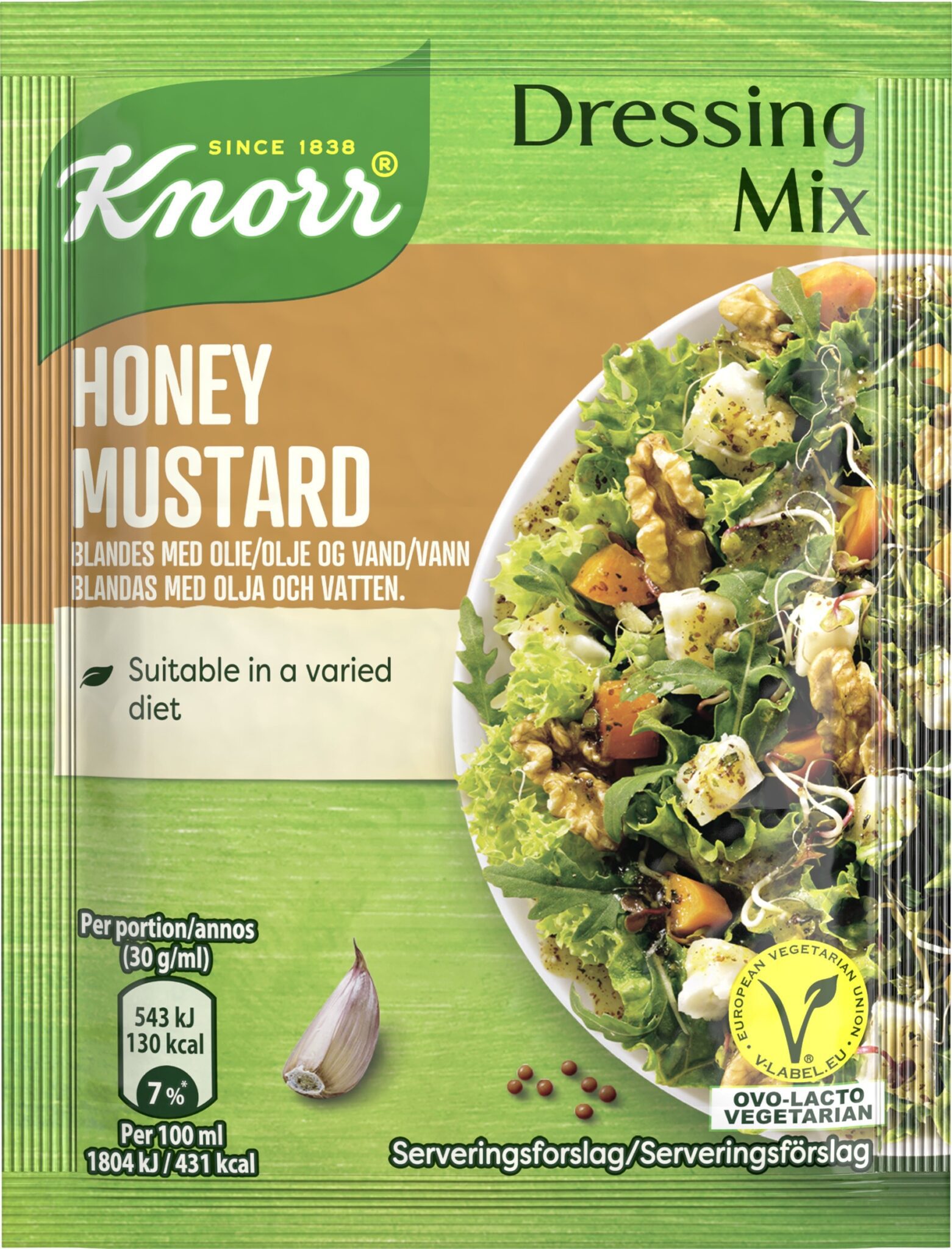 KNORR Dressing mix Honey Mustard 12x24g