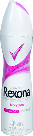 Rexona spray Biorythm women 6×150 ml