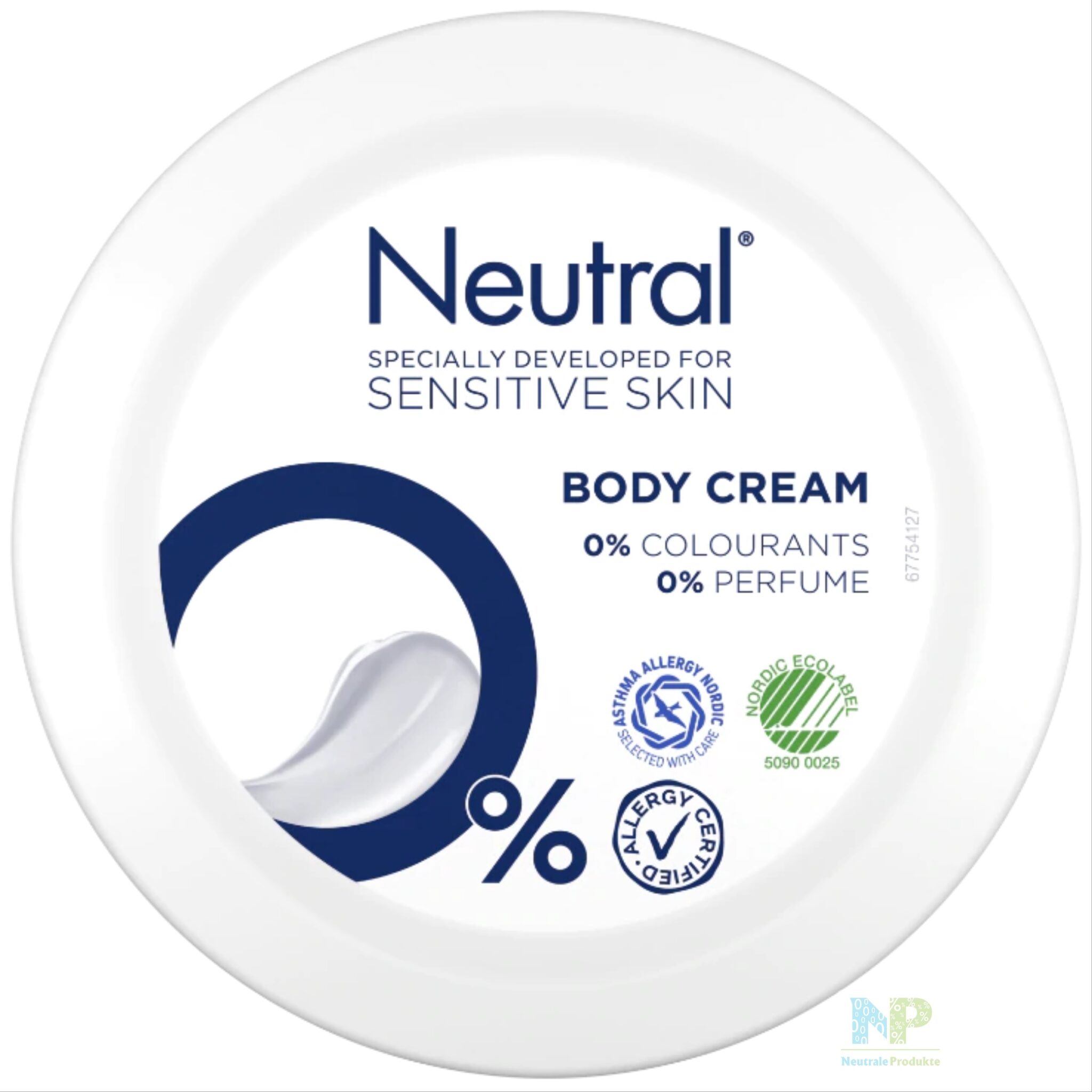 Neutral Body Cream 6x250ml