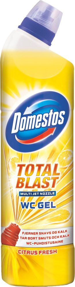 Domestos Total Blast Citron 12x750ml