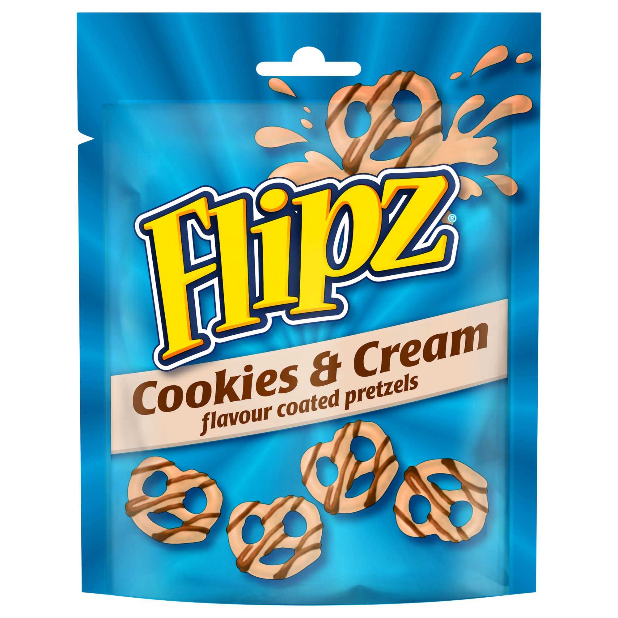 Flipz Saltkringlur Cookies & Cream 6x90g