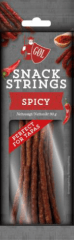 GOL Snack Strings Spicy 10×90 g/ks