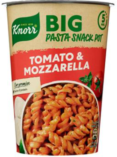 KNORR BIG Snackpot Tomato & Mozzarella 8x93g