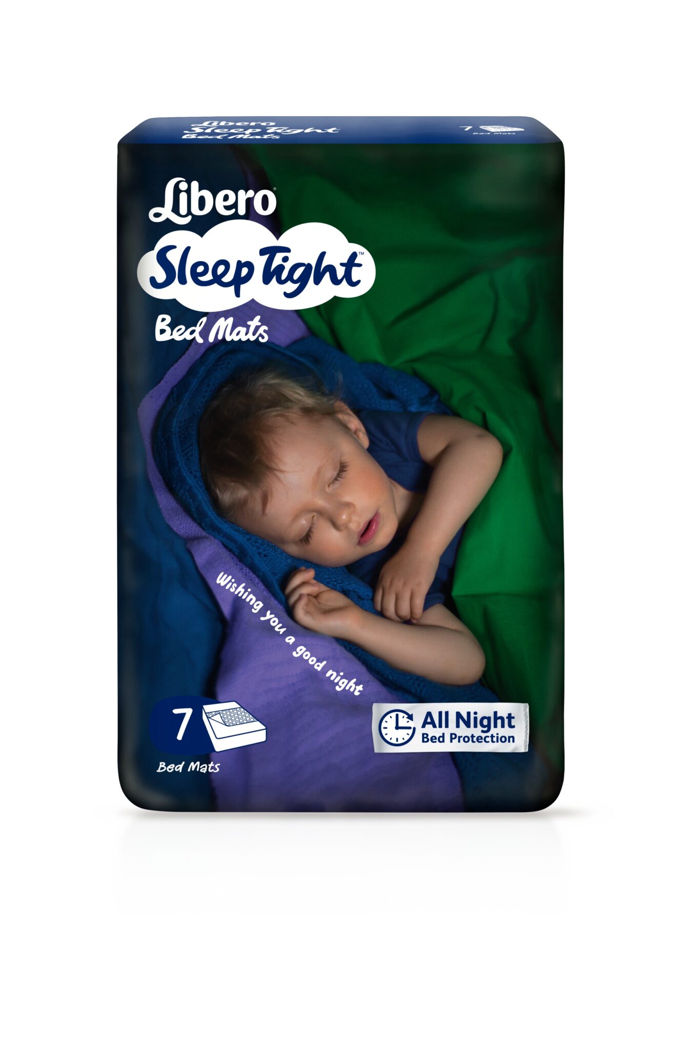 Libero Sleep Tight Hlífðarlak 60×90 8x7stk