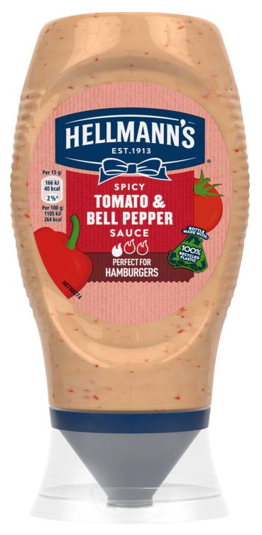 $HELLMANN’S Tomato & Bell pepper sauce 8x250ml