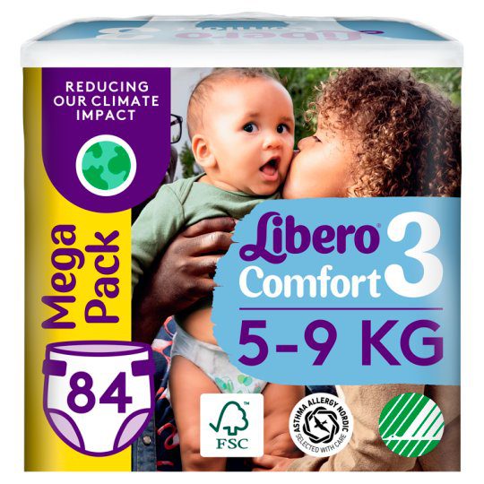 $Libero Comfort 3 (5-9kg) MEGA 3x84stk