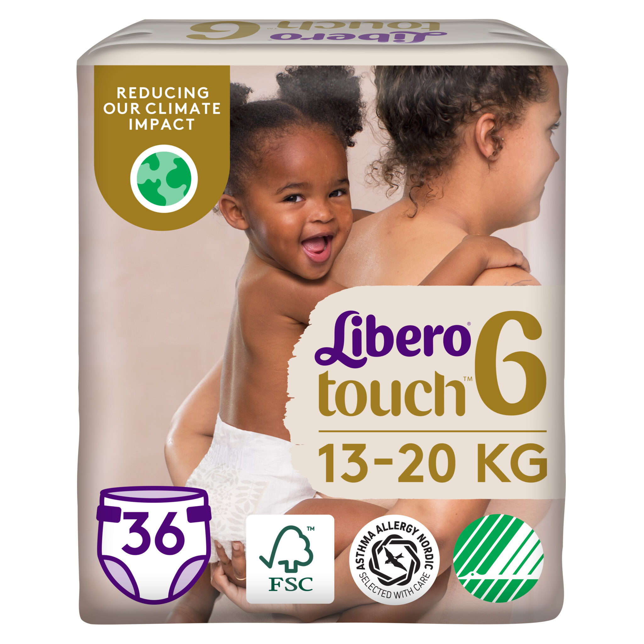 Libero Touch 6 (13-20kg) 3x36stk