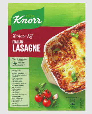 KNORR Pastaréttur lasagne 8x262g