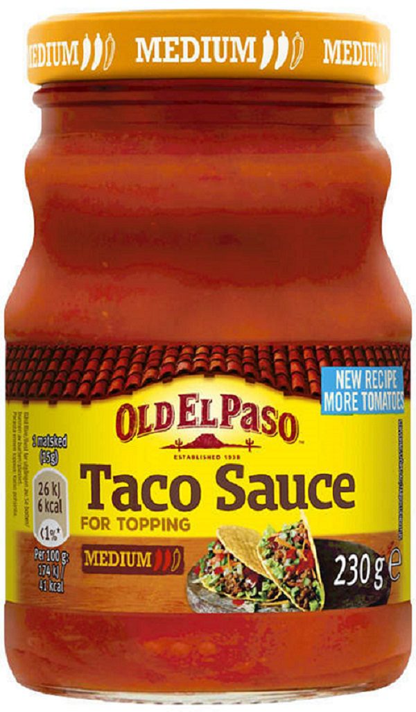 OEP Medium Taco Sauce 12x230gr