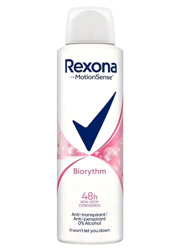 $Rexona spray Biorythm women 6×150 ml