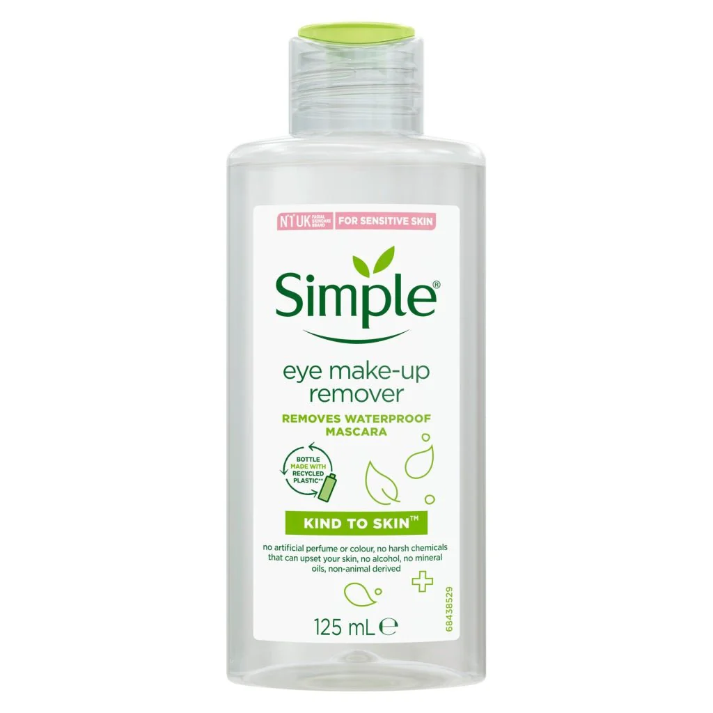 Simple Eye Make-Up Remover 6x125ml