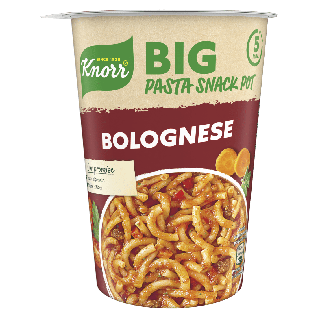 KNORR BIG Snackpot Bolognese 8x88g