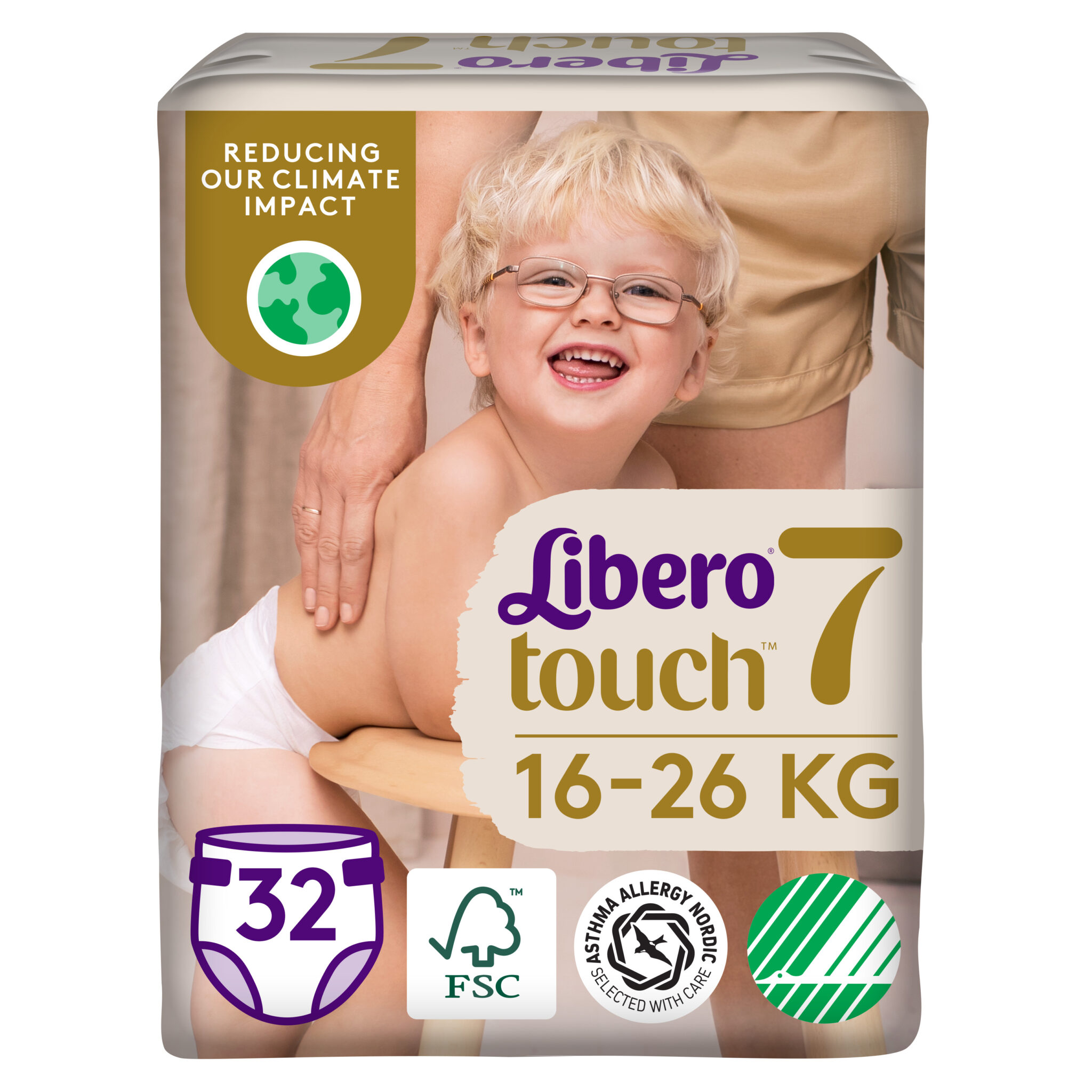 LIBERO Touch 7 (16-26kg) 3x32stk