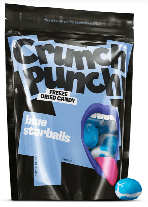 CRUNCH PUNCH Blue Starballs 15x100g