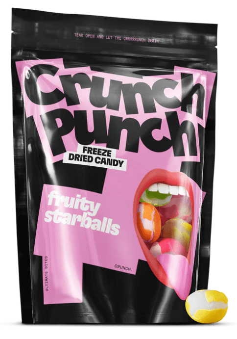 CRUNCH PUNCH Fruity Starballs 15x100g