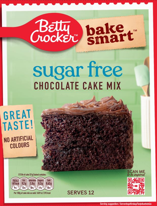 BC Sugar Free Choco Cake 6x350g