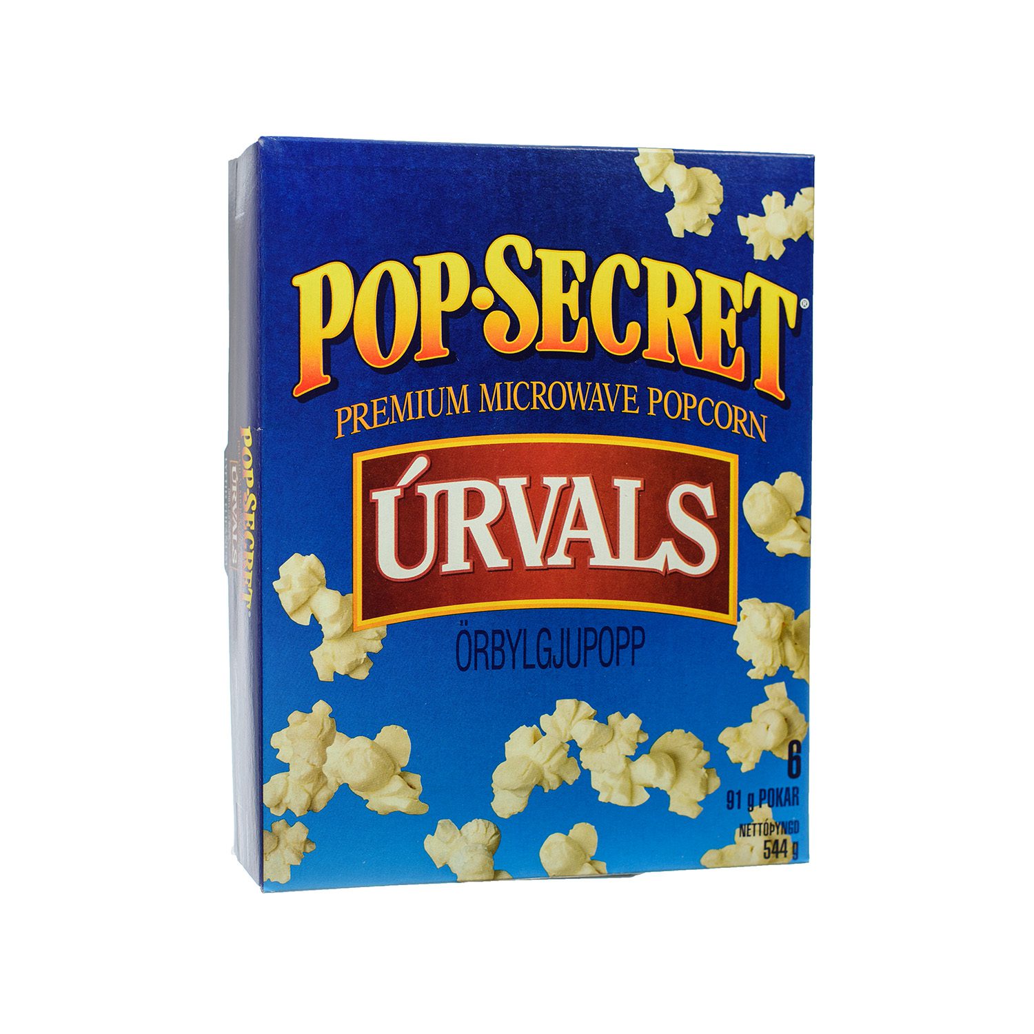 Pop Secret natural 6x544g