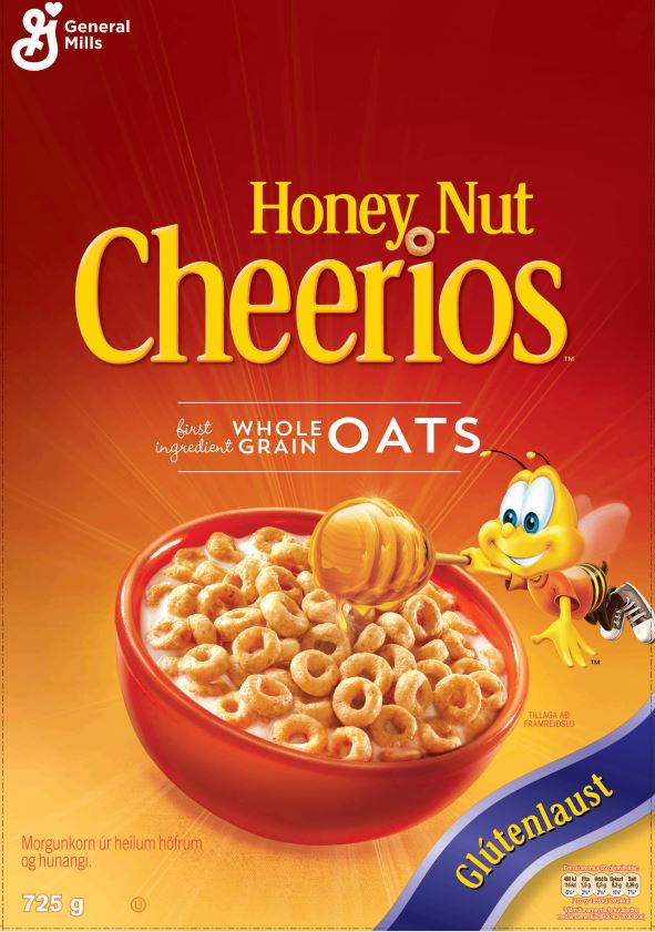 HONEY NUT CHEERIOS 10 x 725g