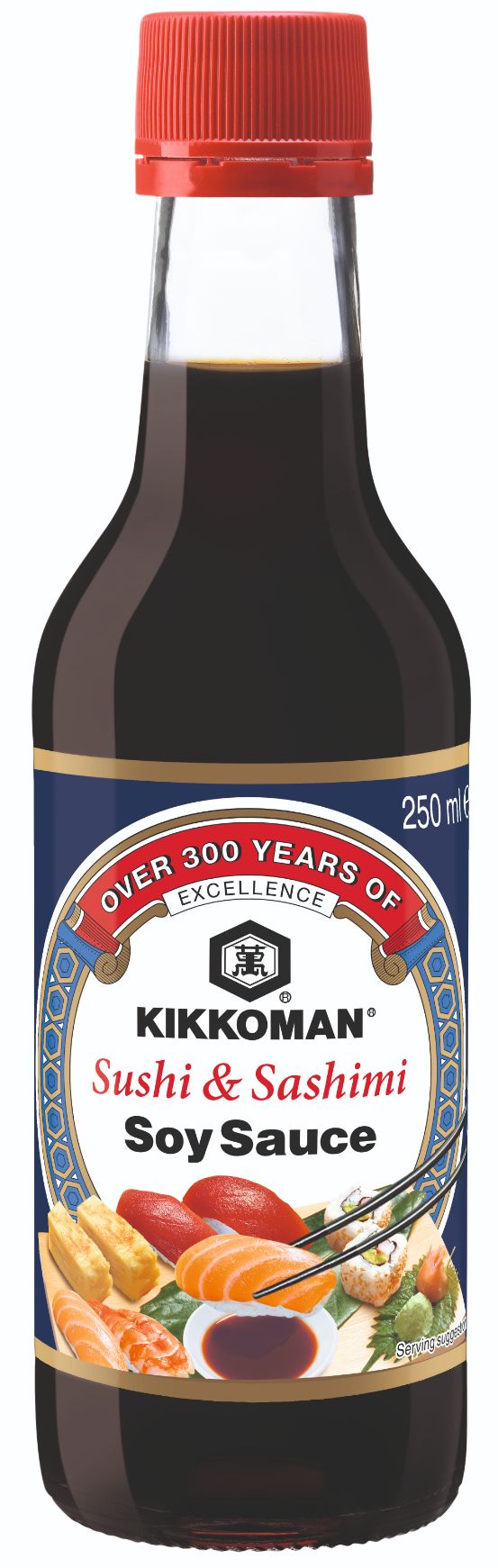 KIKKOMAN Sushi & Sashimi Soy 6x250ml