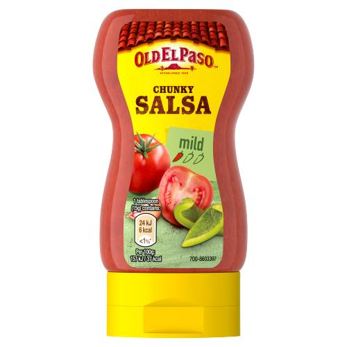 OEP Chunky Salsa Squeeze 8 x 238g