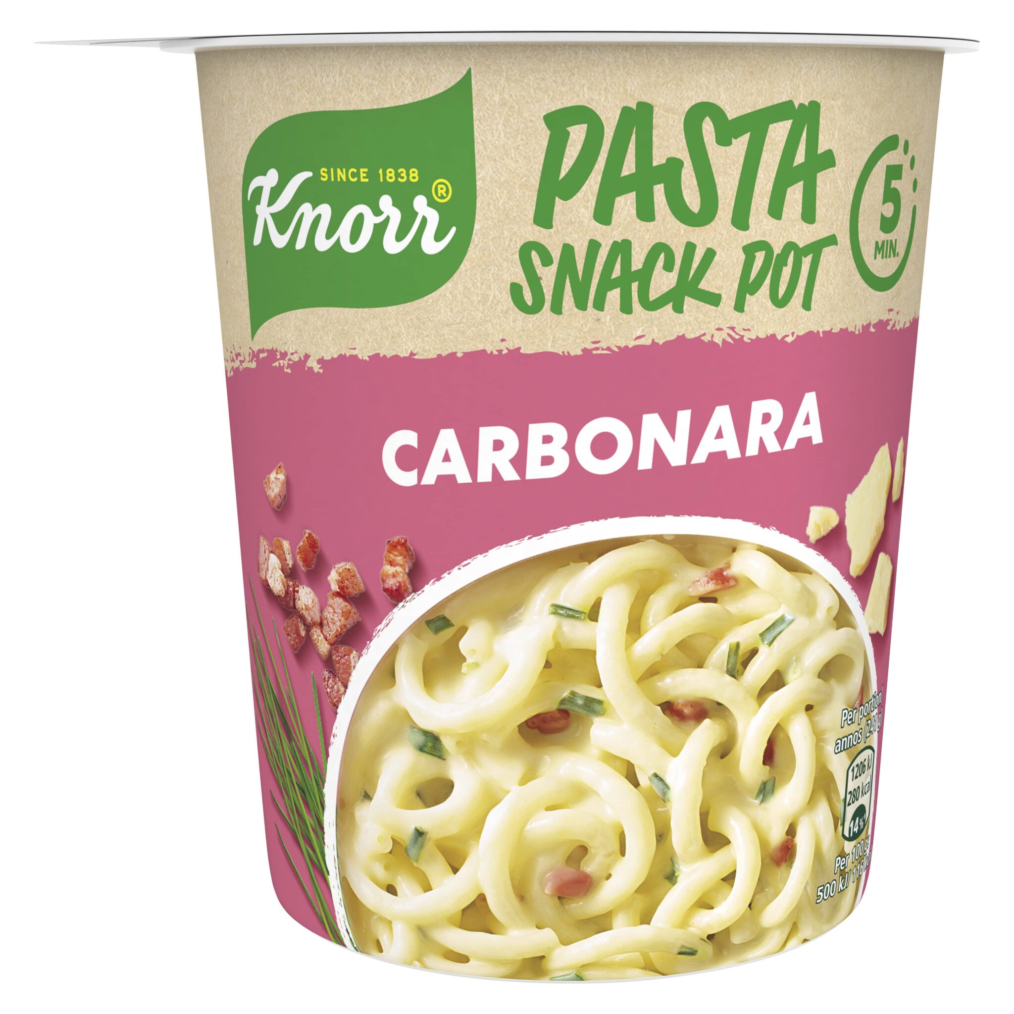 KNORR Snackpot Carbonara 8x63g