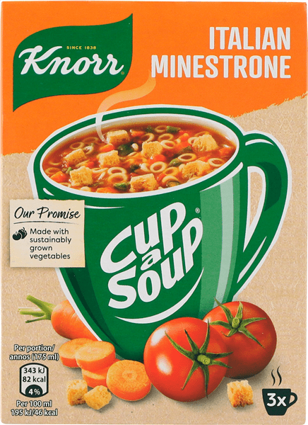 KNORR Bollasúpa Minestrone 12x3x15g