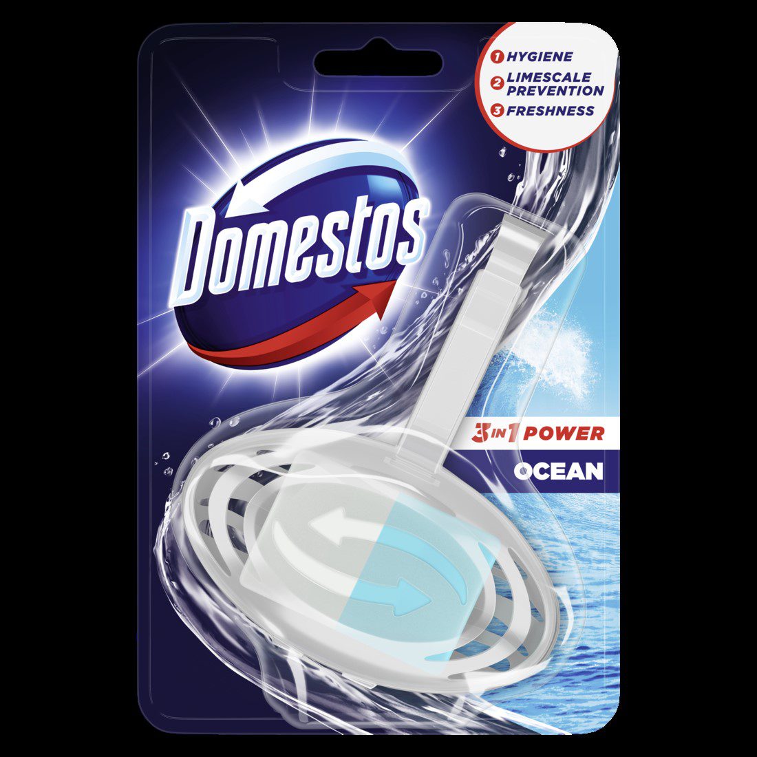 Domestos WC Blokke Ocean Fresh 12x35gr