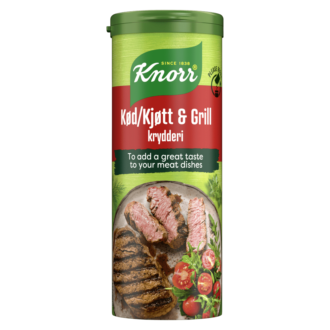 KNORR Krydd Kjöt & Grill – staukur 12x88g