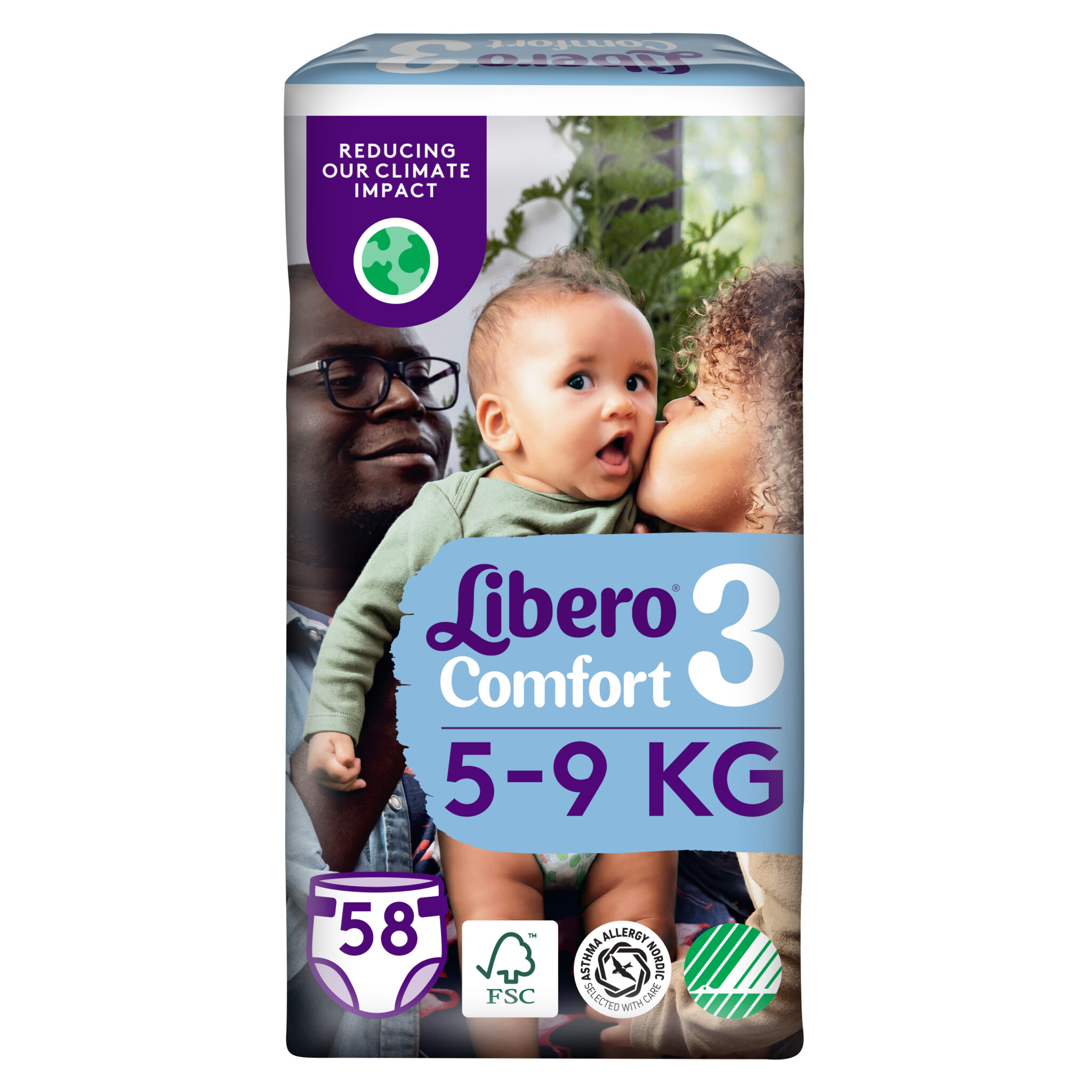 $Libero Comfort 3 (5-9kg) 3x58stk