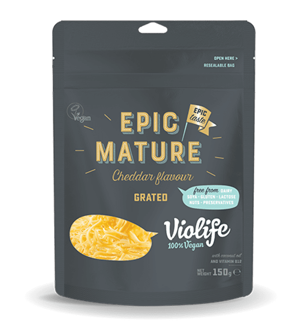 Violife Rifinn Epic Mature Cheddar 12x150g