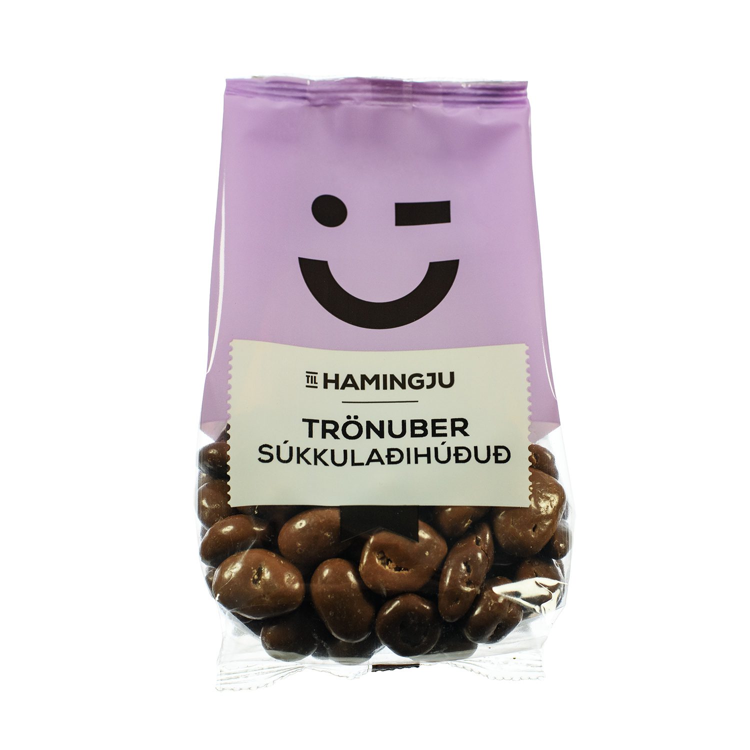 $Til hamingju súkkulaðihúðuð trönuber 10x150g