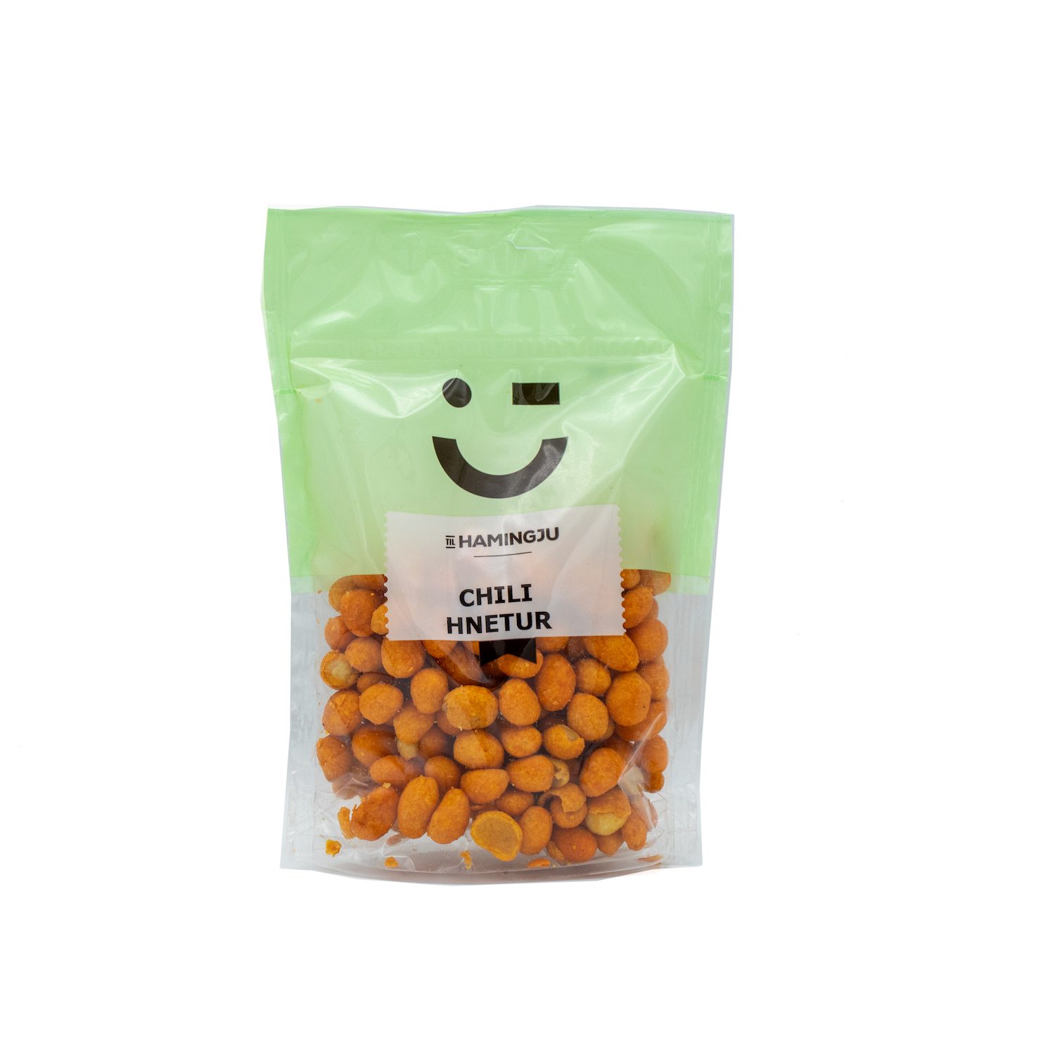 Til hamingju Chilli hnetur zip poki 16x140gr