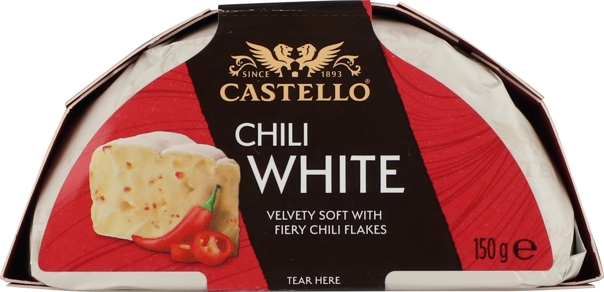 Castello Creamy ostur Red Chili 6x150g