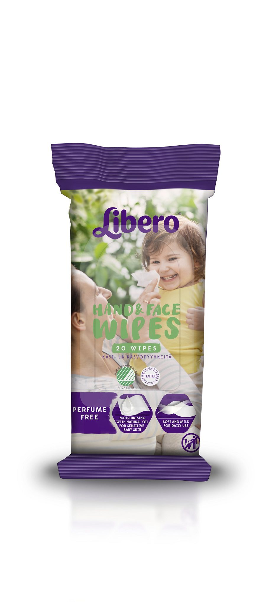 Libero Hand&Face wipes 12x20stk