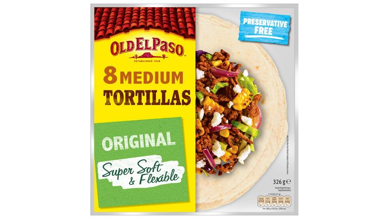 OEP Flour Tortillas 8″ 12x326gr