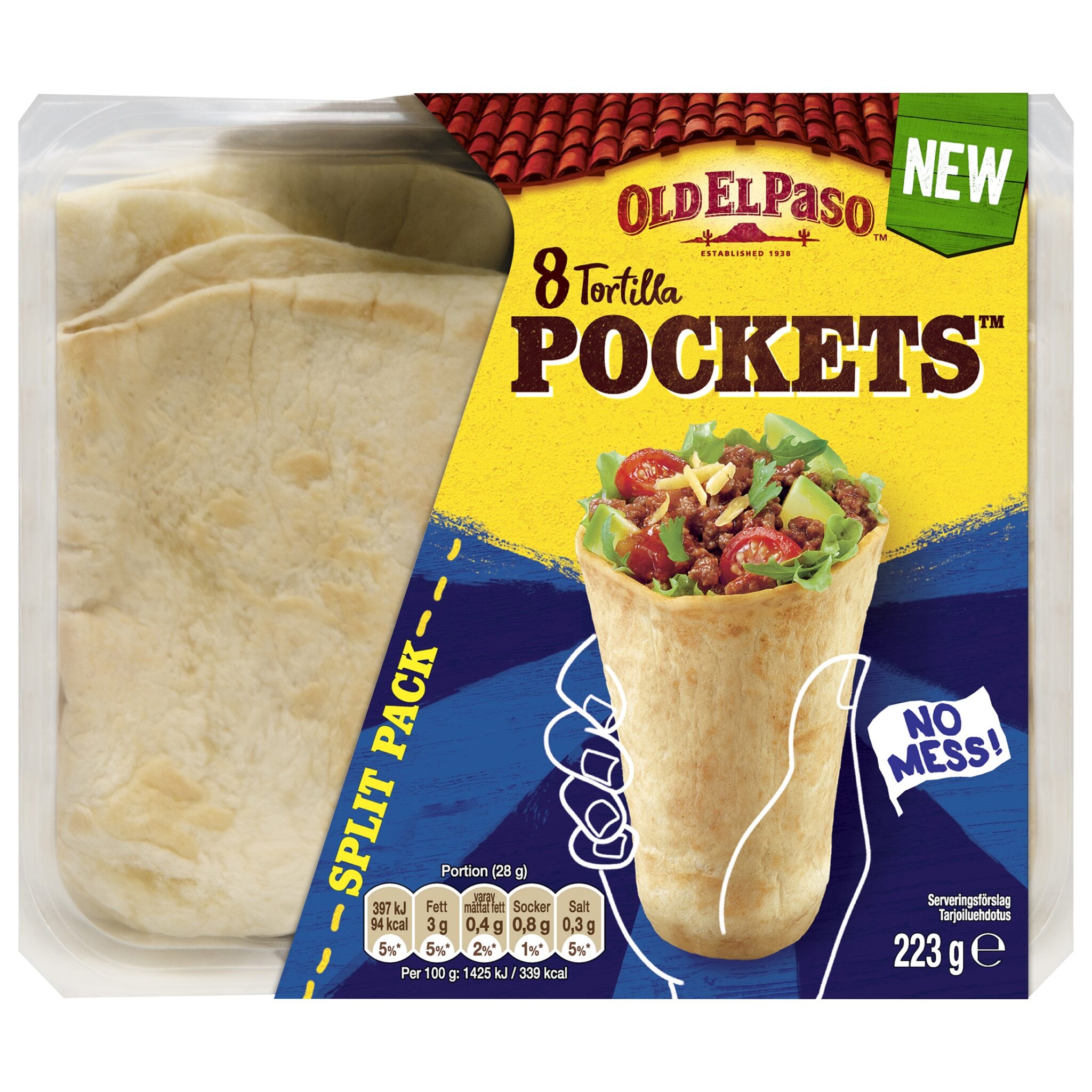 OEP Tortilla Pocket 4x223g