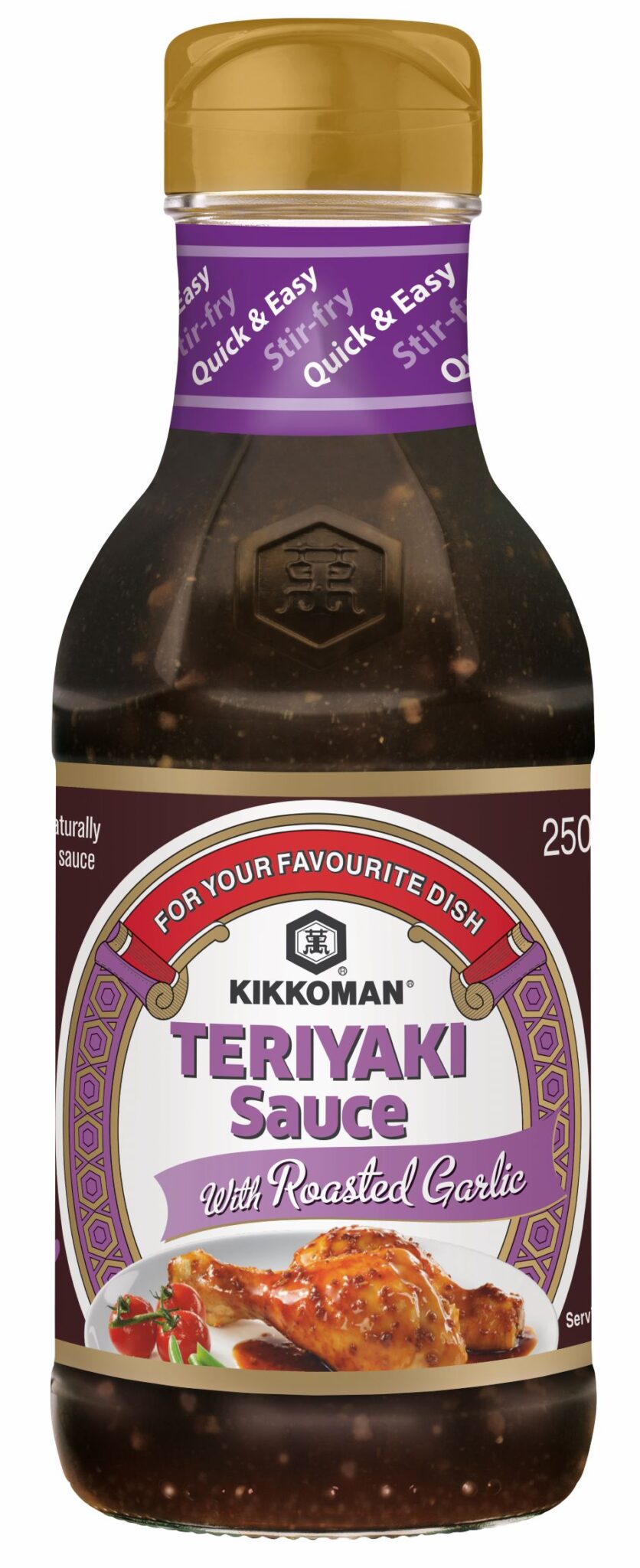 Kikkoman Teriyaki Sósa m.hvítlauk 6x250ml