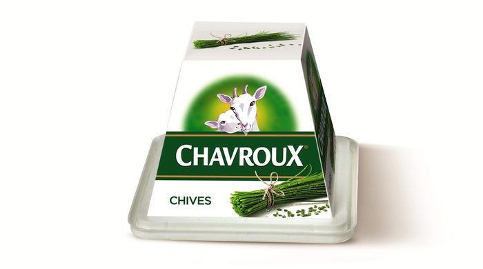 Chavroux Geitaostur m/Graslauk 6x150g