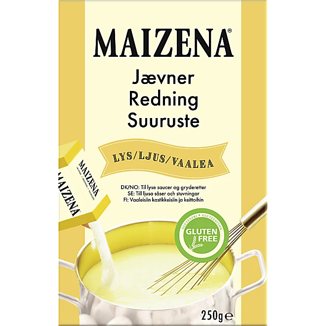 Maizena Sósujafnari ljós 16x250g