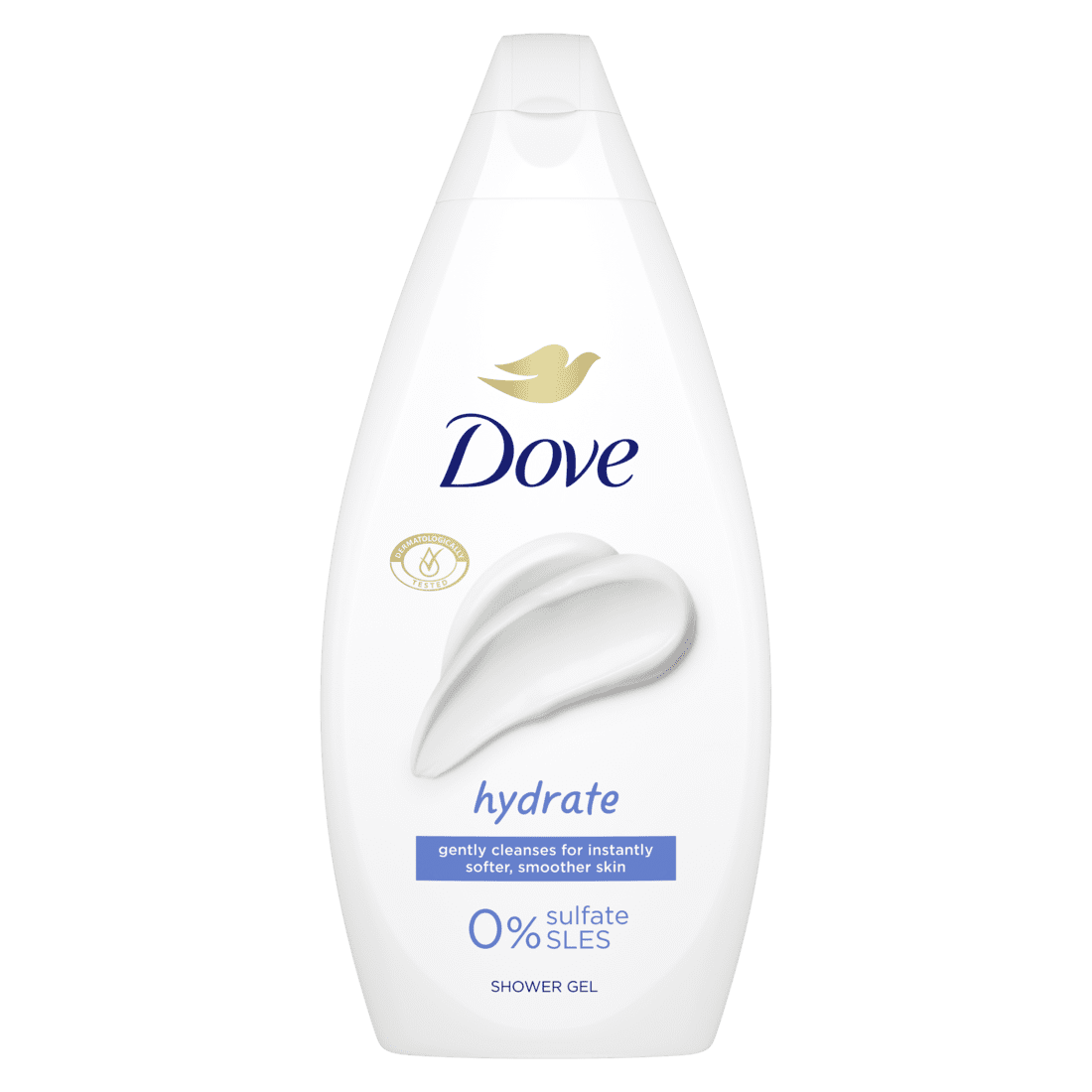 Dove Essential Shower Gel Hydrate 12x450ml