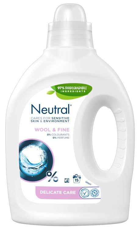 Neutral fljótandi Wool & Fine 10x750ml