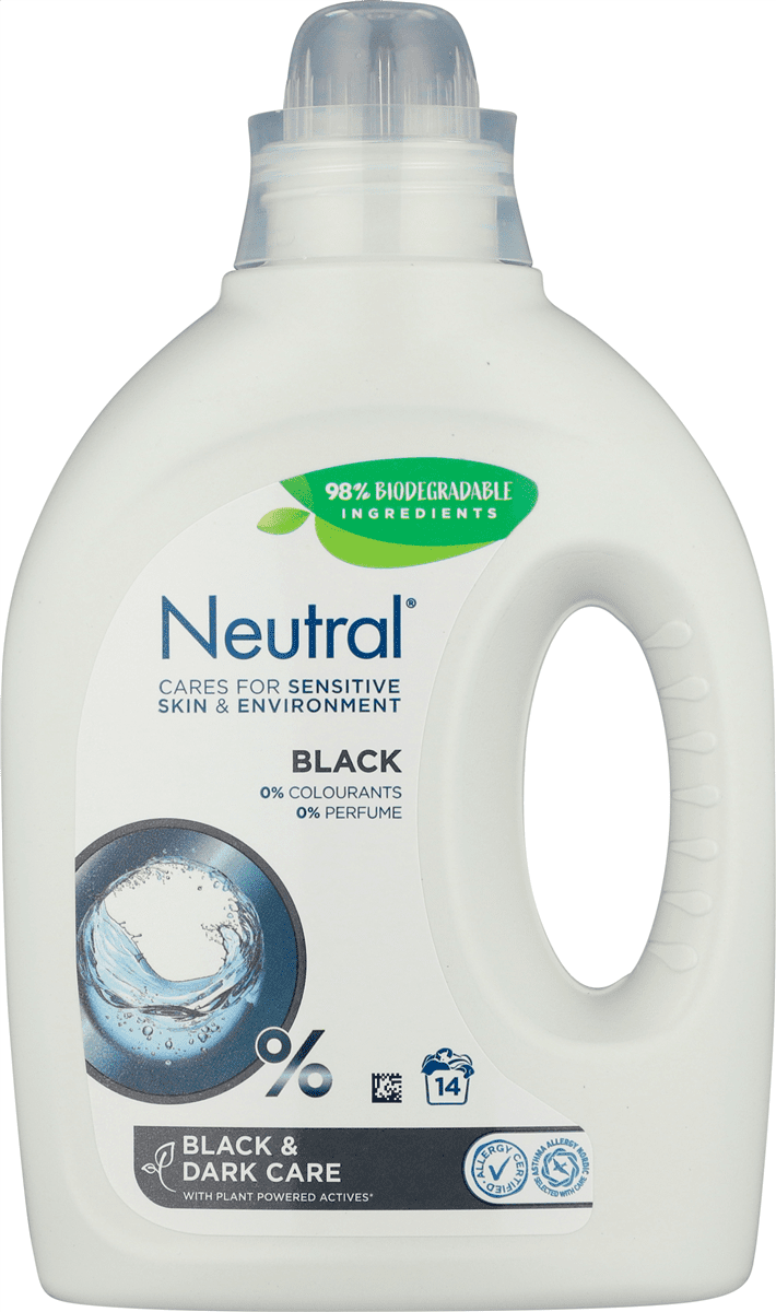 Neutral fljótandi Svart 10x700ml (14sk)